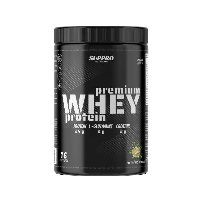 SUPPRO SİTE ÜRÜN (26) Suppro Nutrition Premium Whey Protein Antep Fıstığı 500 Gram - Görsel 1