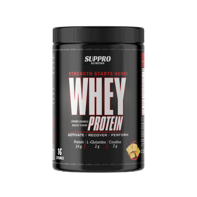SUPPRO SİTE ÜRÜN (27) Suppro Nutrition Whey Protein Bisküvi 500 Gram - Görsel 1