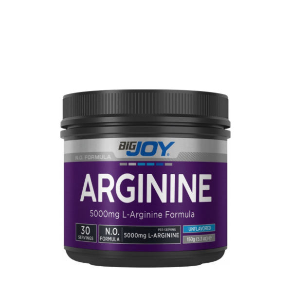 bigjoy-arginine-150g-600x600 Bigjoy %100 Pure L-Arginine Aromasız 150 gram - Görsel 1