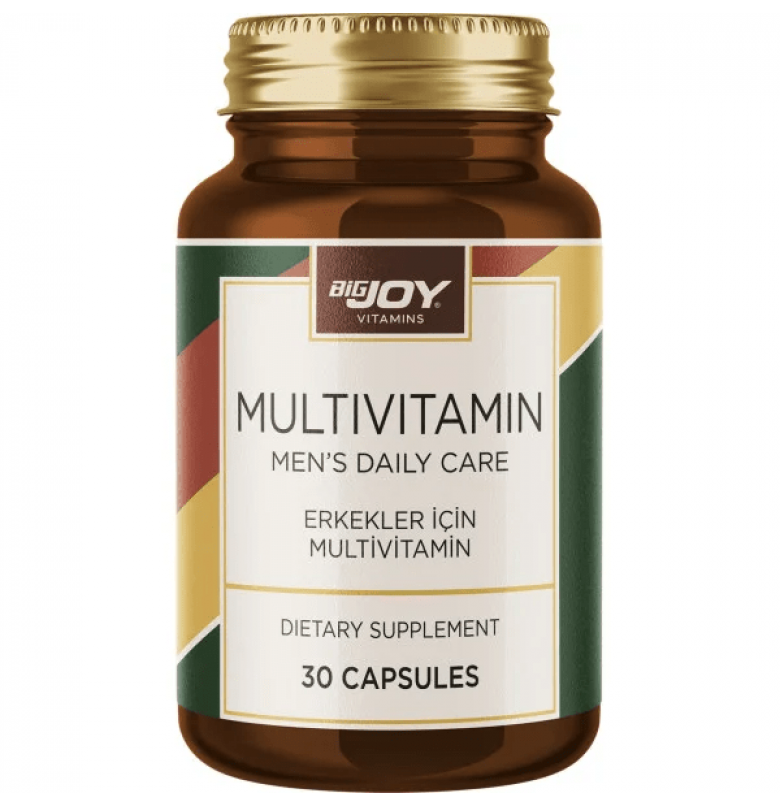 Bigjoy-Vitamin-Multi-Men-780x800 (1) Bigjoy Vitamins Mens Multivitamin 30 Kapsül - Görsel 1